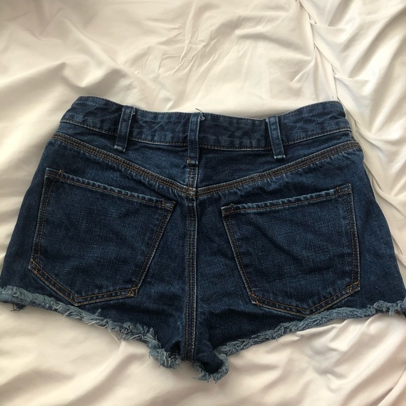 free people jean cut off shorts - Picture 4 of 5
